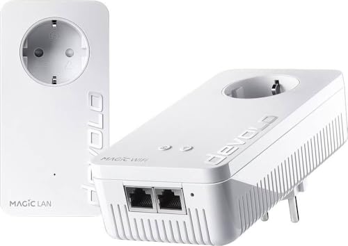 Devolo Magic 2 WiFi 6 Next Powerline Starter Kit 07188 Powerline, WLAN 2400MBit/s Devolo Magic 2 WiFi 6 Next Powerline Starter Kit 07188 Powerline, WLAN 2400MBit/s von Devolo