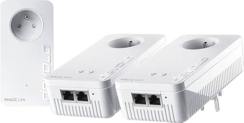 Devolo Magic 2 WiFi 6 Next Powerline WLAN Multiroom Starter Kit 07195 Powerline, WLAN 2400MBit/s Devolo Magic 2 WiFi 6 Next Powerline WLAN Multiroom Starter Kit 07195 Powerline, WLAN 2400MBit/s von Devolo