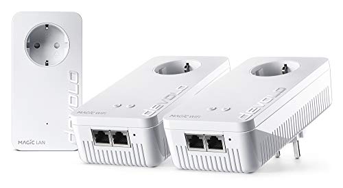 devolo Magic 2 Wifi AC Multiroom Kit: Ideal für Home Office und Streaming, Weltweit schnellstes Powerline-Multiroomkit für zuverlässiges WLAN ac einfach via Stromleitung, bis 2400 Mbit/s devolo Magic 2 Wifi AC Multiroom Kit: Ideal für Home Office und Streaming, Weltweit schnellstes Powerline-Multiroomkit für zuverlässiges WLAN ac einfach via Stromleitung, bis 2400 Mbit/s von Devolo