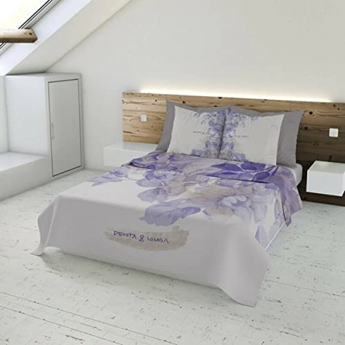 Devota & Lomba S2801015 Bettwäsche-Set, für Betten mit 135 cm, Mehrfarbig, 210 x 270 cm von Devota&Lomba