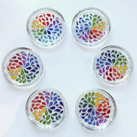 Regenbogen Paisley Schmuckschale - Aschenbecher Kerzenhalter Regenbogen Paisley Schmuckschale - Aschenbecher Kerzenhalter von DewBowDesign