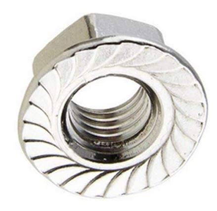 50 Stück - M3 - Bundmutter Flanschmutter m. Sperrverzahnung Edelstahl A2 / V2A DIN 6923 Sicherungsmutter 3 mm DewTec 50 Stück - M3 - Bundmutter Flanschmutter m. Sperrverzahnung Edelstahl A2 / V2A DIN 6923 Sicherungsmutter 3 mm DewTec von DewTec