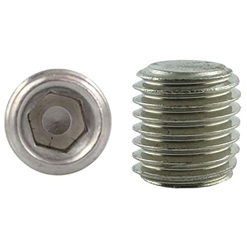 50 Stück - M5x4 - Gewindestifte Edelstahl A2 Madenschrauben Wurmschrauben m. Kegelkuppe DIN 913 Innensechskant ISK 5 mm DewTec 50 Stück - M5x4 - Gewindestifte Edelstahl A2 Madenschrauben Wurmschrauben m. Kegelkuppe DIN 913 Innensechskant ISK 5 mm DewTec von DewTec