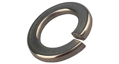 25 Stück – M 6 - Federringe glatt Sicherungsringe Federscheiben Edelstahl A2 / V2A DIN 127 B Federscheiben 6 mm DewTec von DewTec