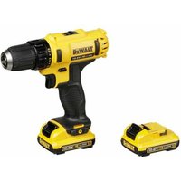 DCD710D2-QW 10,8V 2x 2 Ah Akku-Bohrschrauber + Koffer - Dewalt von Dewalt