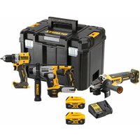 Dewalt - Kombopack DCK355P2T: 3 Geräte, 2 Akkus 18 Volt/5 Ah, Ladegerät und tstak Dewalt - Kombopack DCK355P2T: 3 Geräte, 2 Akkus 18 Volt/5 Ah, Ladegerät und tstak von Dewalt