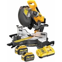 305 mm xr 54 v bürstenlose Gehrungssäge – Dewalt mit 2 Flexvolt 54 v 3,0 Ah-Akkus – Ladegerät – DCS781X2-QW 305 mm xr 54 v bürstenlose Gehrungssäge – Dewalt mit 2 Flexvolt 54 v 3,0 Ah-Akkus – Ladegerät – DCS781X2-QW von Dewalt