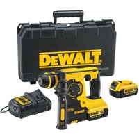 Dewalt - Werkzeuge - 18V Akku-Kombihammer sds Plus, 2x Akku 4,0 Ah, Ladegerät DCH253M2 von Dewalt