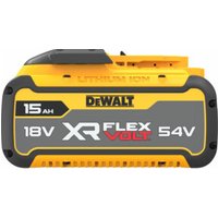 DEWALT 54 / 18 Volt Li-Ion Akku mit 270 Wh bzw. mit bis zu 15 Ah DCB549-XJ von Dewalt