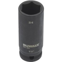 DEWALT Steckschlüssel Lang 24mm 1/2 schlagfest DEWALT Steckschlüssel Lang 24mm 1/2 schlagfest von Dewalt
