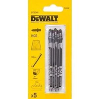 DT2049-QZ hcs Säbelsägeblatt 100 x 4 mm 5 Stück Holz - Dewalt DT2049-QZ hcs Säbelsägeblatt 100 x 4 mm 5 Stück Holz - Dewalt von Dewalt