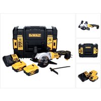 DeWalt DCS 571 P2 Akku Handkreissäge 18 V 115 mm Brushless + 2x Akku 5,0 Ah + Ladegerät + TSTAK DeWalt DCS 571 P2 Akku Handkreissäge 18 V 115 mm Brushless + 2x Akku 5,0 Ah + Ladegerät + TSTAK von Dewalt