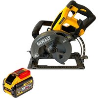Dcs 577 n Akku Handkreissäge 54 v FlexVolt 190 mm Brushless + 1x Akku 9,0 Ah - ohne Ladegerät - Dewalt von Dewalt