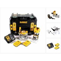 Dewalt - dcw 604 D2 Akku Kombifräse 18V 55mm in + 2x Akkus 2,0 Ah + 1x Schnellladegerät in tstak von Dewalt