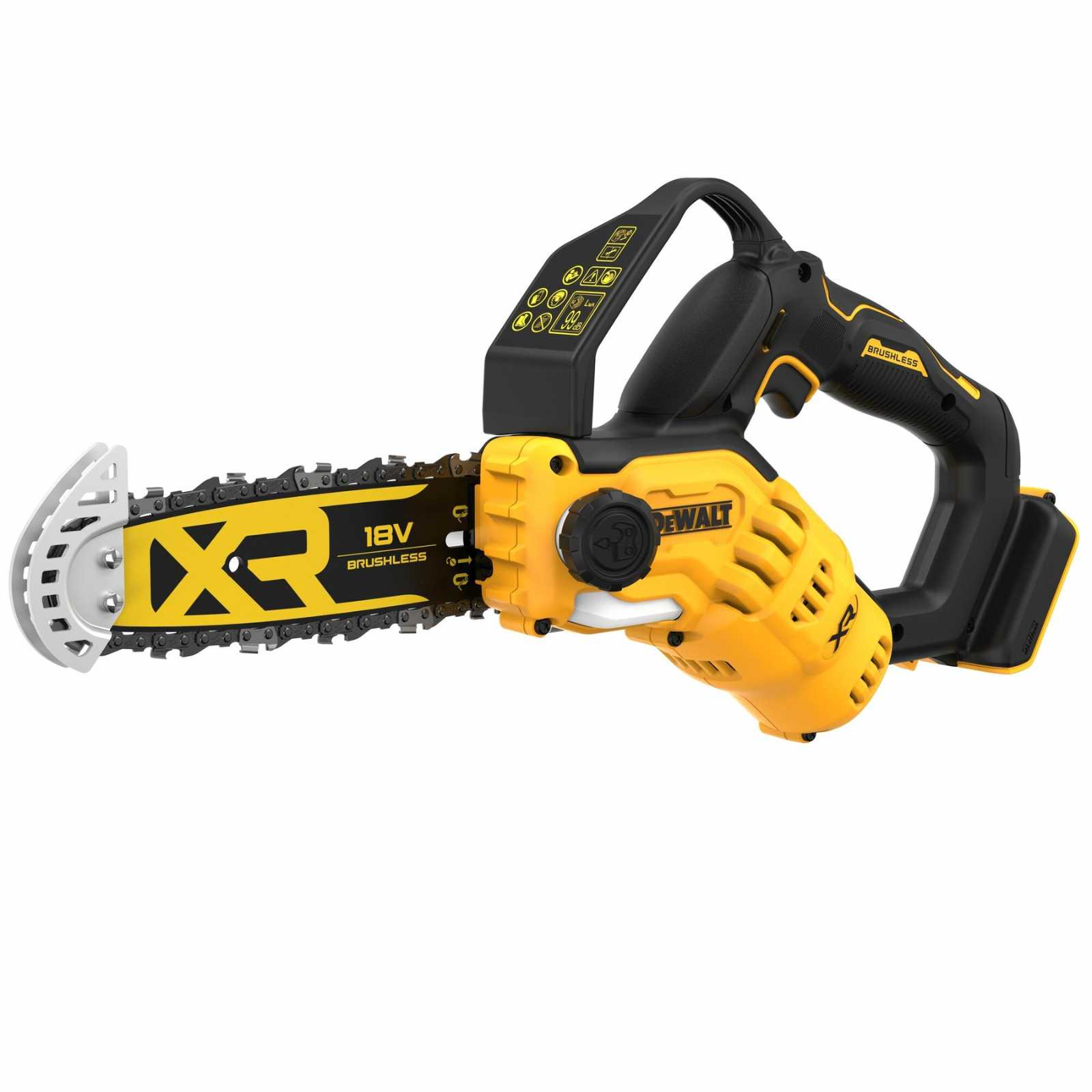 DeWALT Akku Astsäge DCMPS520N-XJ 18V 20cm Schwert Mini Motorsäge Strauchsäge von Dewalt