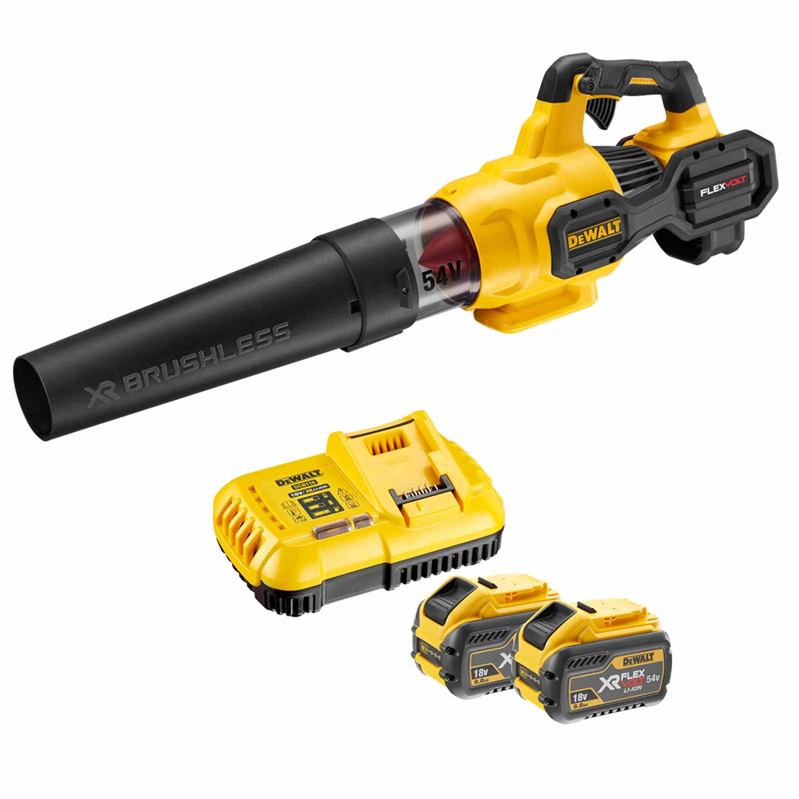 DeWALT Akku-Axialgebläse DCMBA572X2-QW FlexVolt 54 V - Akku-Bläser - Laubbläser von Dewalt