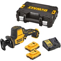 DCS312D2 Akku Kompakt Säbelsäge 12V 2Ah bürstenlos mit tstak Box ii Koffer - Dewalt von Dewalt