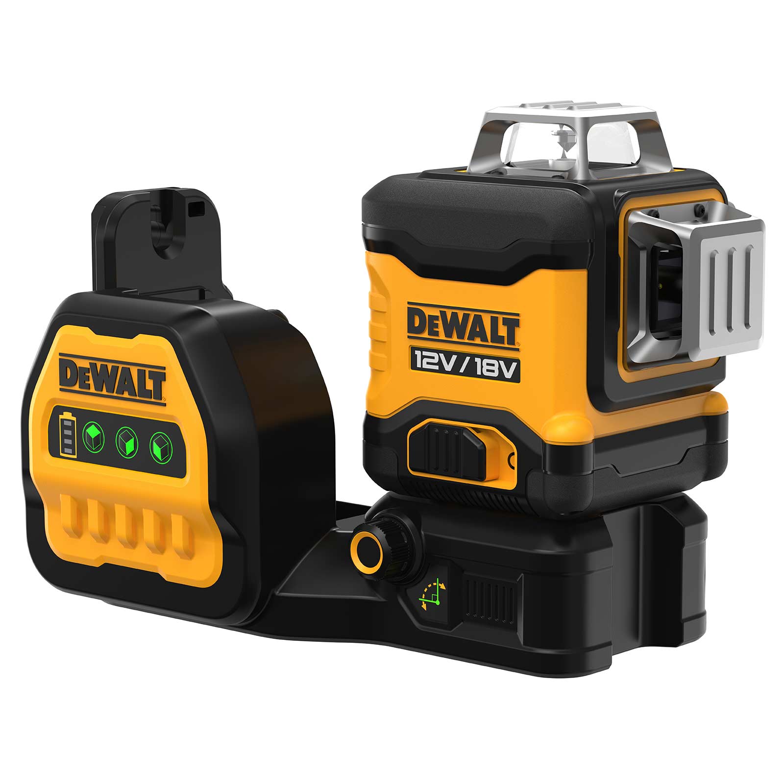 DeWALT Akku-Multilinienlaser DCE89NG18-XJ 12V / 18V Grün Kreuzlinienlaser, Laser von Dewalt