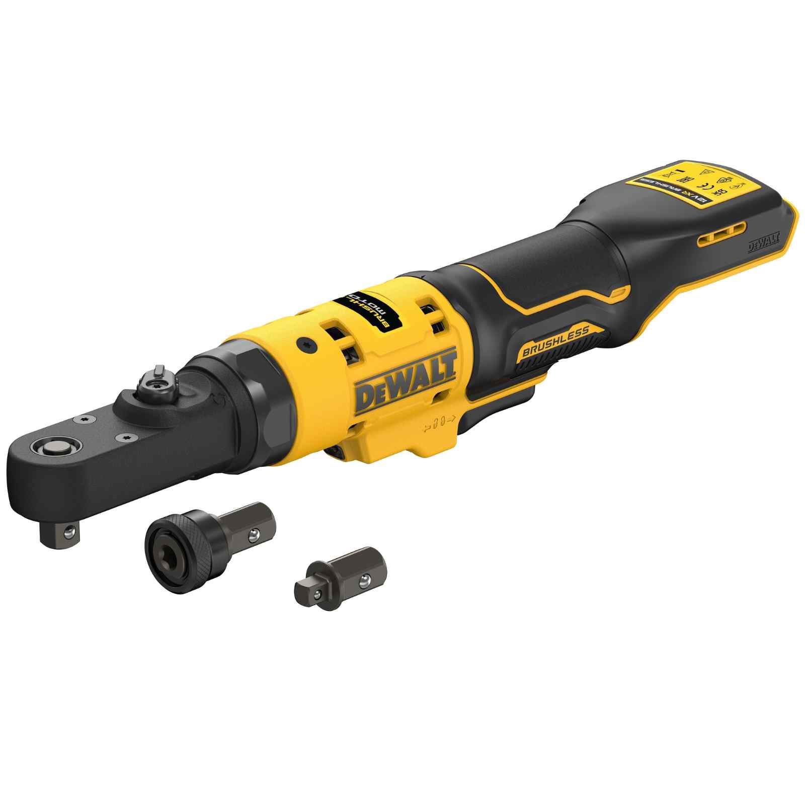 DeWALT Akku Ratsche DCF500N-XJ 12V Ratschenschlüssel 3/8 und 1/4 mit 75Nm von Dewalt