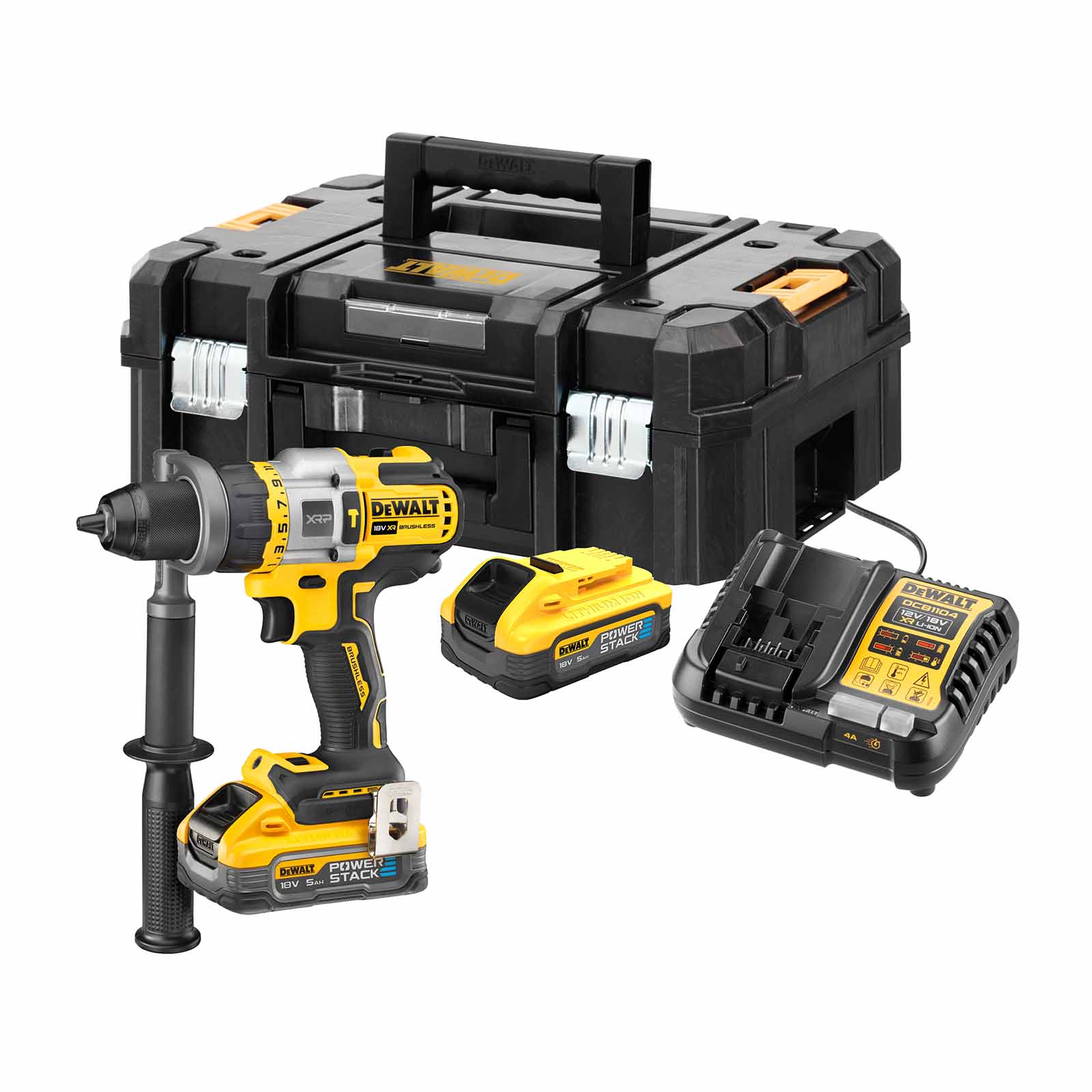 DeWALT Akku-Schlagbohrschrauber DCD999H2T 18V 5Ah Powerstack, Akku-Bohrmaschine von Dewalt