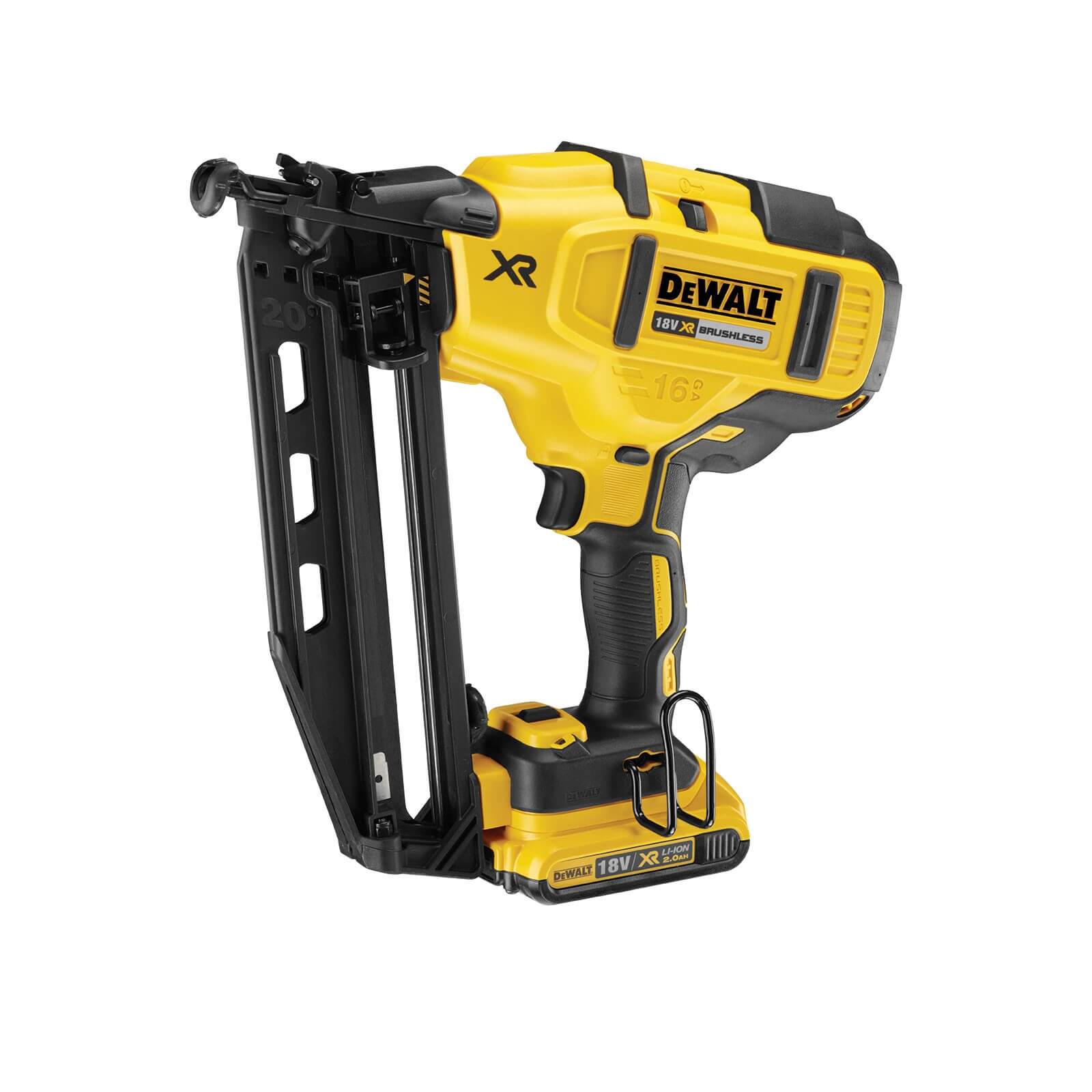 DeWALT Akku-Stiftnagler DCN660D2-QW 18V Nagler 20° / 63mm - inkl. 2x 2,0Ah Akkus von Dewalt