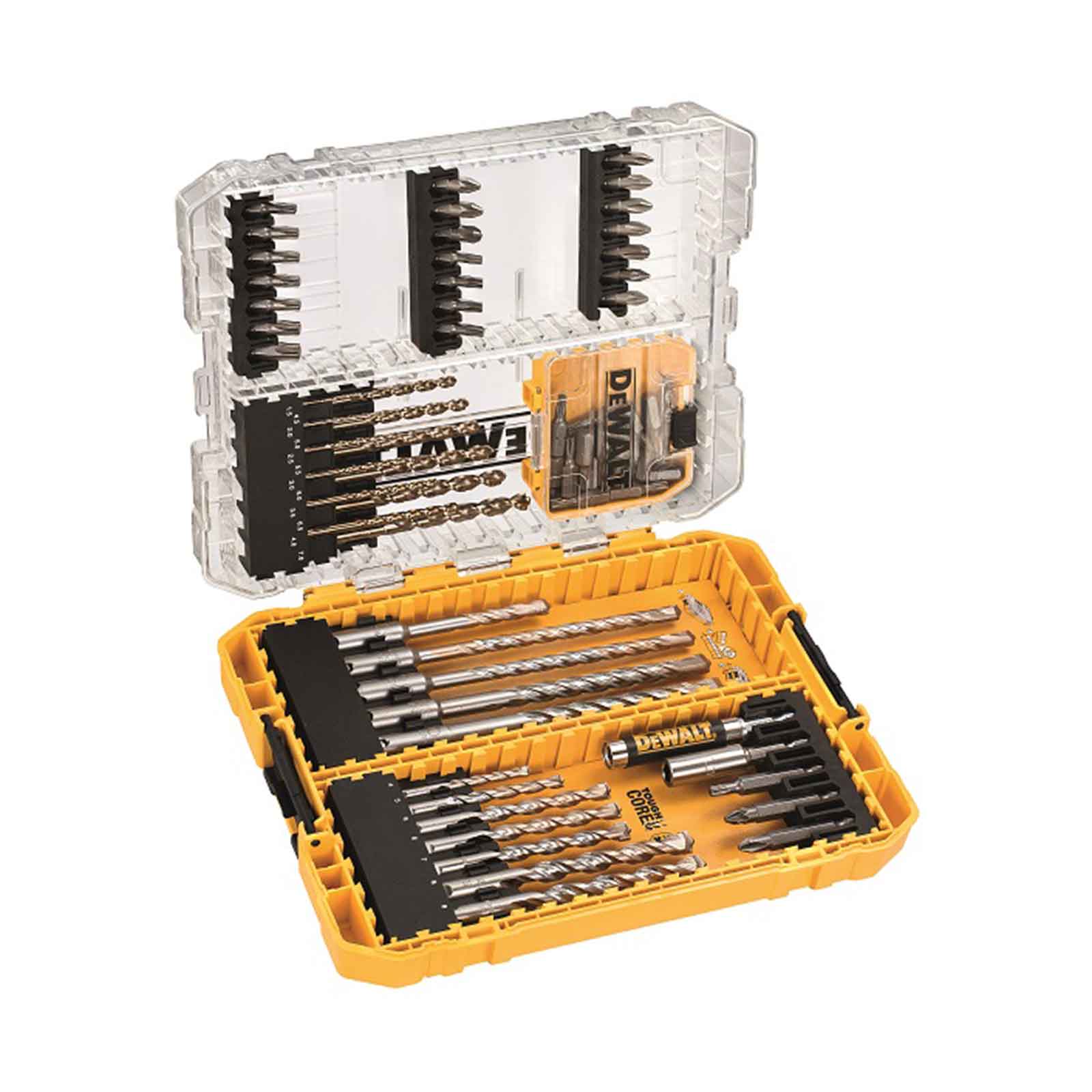 DeWALT Bit und Bohrer-Set DT70760-QZ inkl. Tough Case und Magnethalter 68-teilig von Dewalt