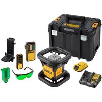 DCE079D1G Vollautomatischer Rotationslaser Laser 18V 2,0Ah mit Zubehör - Dewalt von Dewalt