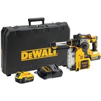 Akku-Kombihammer, 18 v, incl. 2x Akku xr 5 Ah, Schnellladegerät, Schnellspann-Bohrfutter, Staubabsaugung, Zubehör, TSTAK-Box - Dewalt von Dewalt
