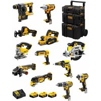 DeWALT Kit DWK1200 (DCD796+DCH273+DCG405+DCF887+DCF894+DCS331+DCS391+ DCS355+DCP580+DCS369+DCL050+DCF620+3x5,0Ah+DCB115+Caddy) von Dewalt