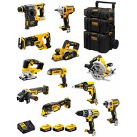 Dewalt - Kit DWK1201 (DCD996+DCH273+DCG405+DCF887+DCF894+DCS334+DCS570+ DCS355+DCP580+DCS367+DCL050+DCF620+3x5,0Ah+DCB115+Caddy) von Dewalt