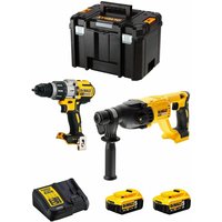 Dewalt - Kit DWK222 (DCD996 + DCH133 + 2 x 5,0 Ah + DCB115 + tstak vi) von Dewalt