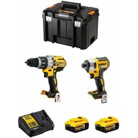 Kit DWK224 (DCD996 + DCF887 + 2 x 5,0 Ah + DCB115 + tstak vi) - Dewalt von Dewalt