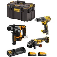 Dewalt - Kit DWK305PS (DCH172 + DCD796 + DCG405 + 2 x 1,7 Ah + DCB132 + DS400) von Dewalt