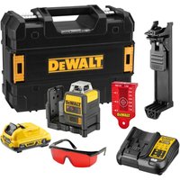 Kreuzlinienlaser DCE0811D1R mit 1x 2,0 Ah Akku + Lader im Koffer - Dewalt von Dewalt