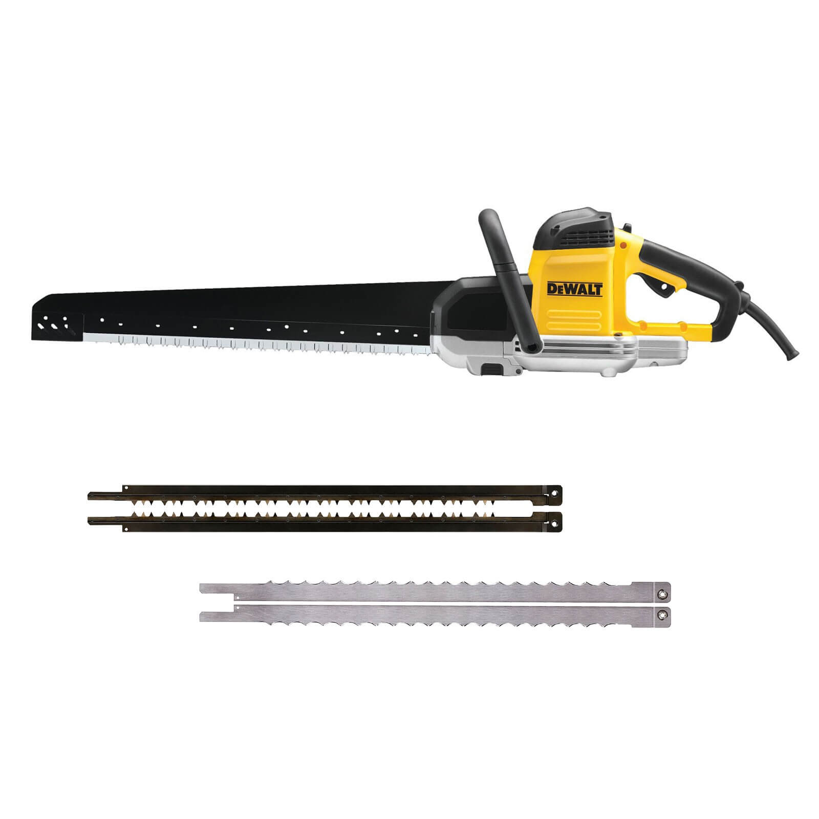 DeWALT Spezialsäge Alligator DWE399-QS Säge 1700W - inkl. 3 Spezialsägeblätter von Dewalt