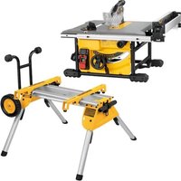 Dewalt - DWE7485RS-QS Tischkreissäge + fahrbares Untergestellb DE7400 von Dewalt