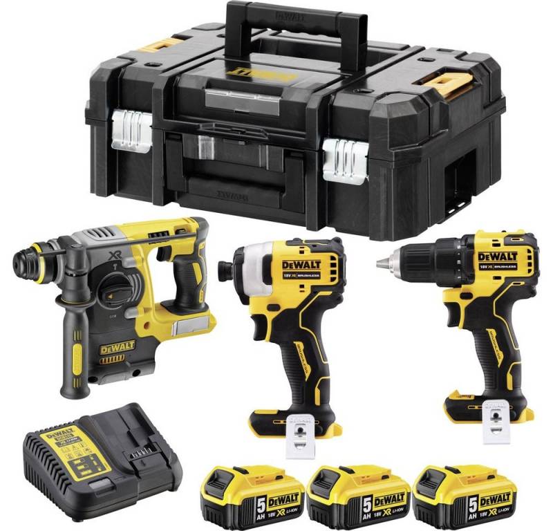 DeWalt Akku-Ratschenschrauber DEWALT DCK377P3T DCK377P3T-QW Akku-Bohrschrauber, Akku-Schlagschrauber DeWalt Akku-Ratschenschrauber DEWALT DCK377P3T DCK377P3T-QW Akku-Bohrschrauber, Akku-Schlagschrauber von Dewalt