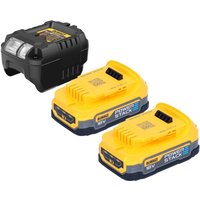DeWalt DCB 1102 E2 Akku Starter Set 18 V mit 2x Powerstack Akku 1,7 Ah + DCB 1102 Ladegerät DeWalt DCB 1102 E2 Akku Starter Set 18 V mit 2x Powerstack Akku 1,7 Ah + DCB 1102 Ladegerät von Dewalt