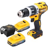 DeWalt DCD 796 E2 Akku Schlagbohrschrauber 18 V 70 Nm Brushless + 2x Powerstack Akku 1,7 Ah + Ladegerät von Dewalt