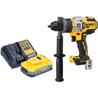 DeWalt DCD 999 H1 Akku Schlagbohrschrauber 18 V 95 Nm Brushless + 1x Powerstack Akku 5,0 Ah + Ladegerät DeWalt DCD 999 H1 Akku Schlagbohrschrauber 18 V 95 Nm Brushless + 1x Powerstack Akku 5,0 Ah + Ladegerät von Dewalt