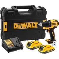 Akku-Bohrschrauber DCD708D2T 18 v, 2x 2,0 Ah und Ladegerät in tstak - Dewalt von Dewalt