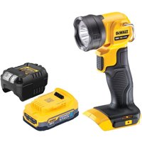 DeWalt DCL 040 E1 Akku LED Lampe 18 V 110 lm + 1x Powerstack Akku 1,7 Ah + Ladegerät DeWalt DCL 040 E1 Akku LED Lampe 18 V 110 lm + 1x Powerstack Akku 1,7 Ah + Ladegerät von Dewalt