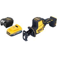 DeWalt DCS 369 E1 Akku Säbelsäge Reciprosäge 18 V Brushless + 1x Powerstack Akku 1,7 Ah + Ladegerät von Dewalt