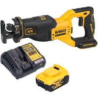 DeWalt DCS 382 P1 Akku Reciprosäge Säbelsäge 18 V Brushless + 1x Akku 5,0 Ah + Ladegerät DeWalt DCS 382 P1 Akku Reciprosäge Säbelsäge 18 V Brushless + 1x Akku 5,0 Ah + Ladegerät von Dewalt