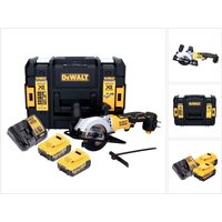 DeWalt DCS 571 M2 Akku Handkreissäge 18 V 115 mm Brushless + 2x Akku 4,0 Ah + Ladegerät + TSTAK DeWalt DCS 571 M2 Akku Handkreissäge 18 V 115 mm Brushless + 2x Akku 4,0 Ah + Ladegerät + TSTAK von Dewalt