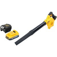 DeWalt DCV 100 E1 Akku Gebläse / Laubbläser 18 V + 1x Powerstack Akku 1,7 Ah + Ladegerät von Dewalt