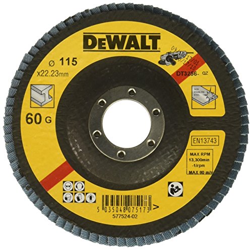 DEWALT DT3256-QZ - Disco de láminas Ø115mm, grano 60 - Cóncavo von DEWALT