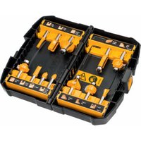 DEWALT Fräser-Set 12-tlg. DT90016-QZ von Dewalt