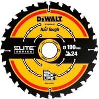 Elite Kreissägeblatt 190 x 30 mm 24 wz - Dewalt von Dewalt