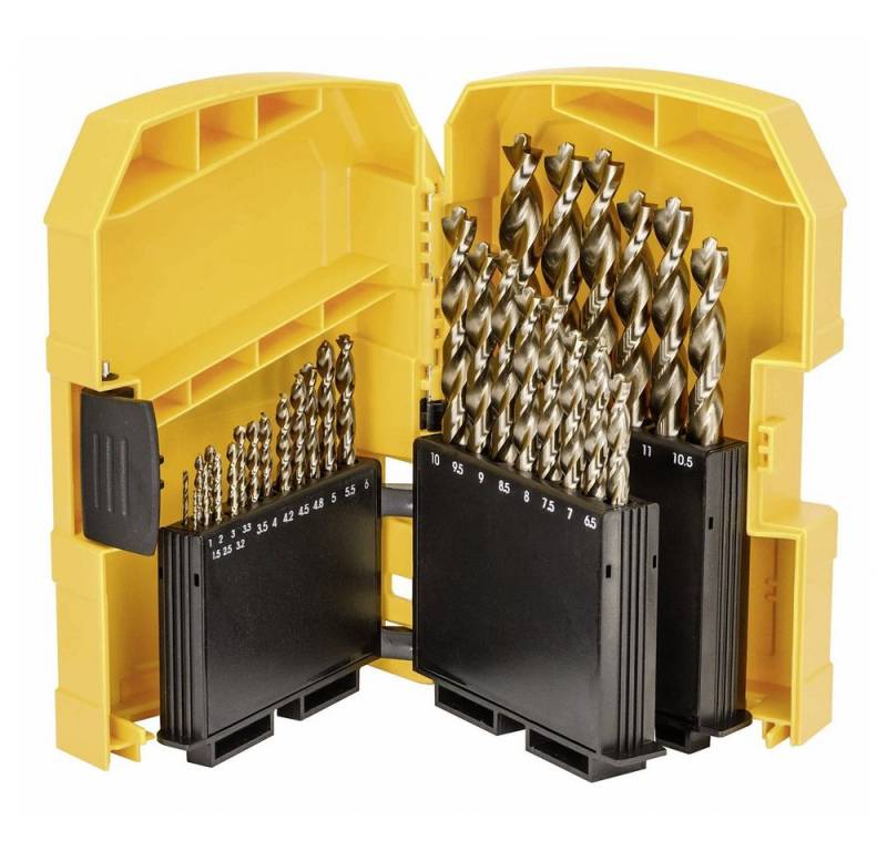 DeWalt Metallbohrer DEWALT DT4957-QZ Metall-Spiralbohrer-Set 29teilig 29 St. von Dewalt